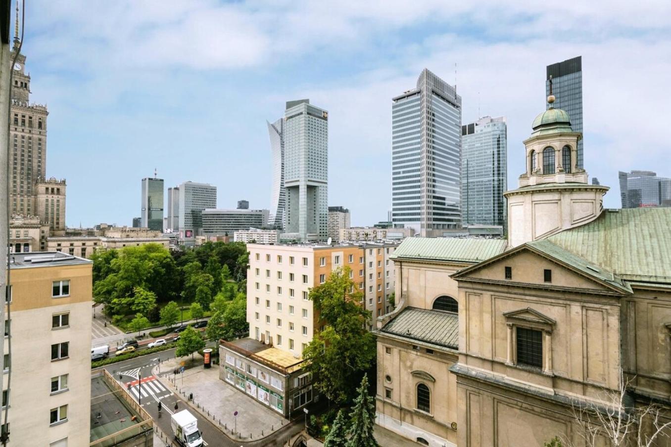 Cinnamon Apartment Metro Swietokrzyska Varşovia Exterior foto